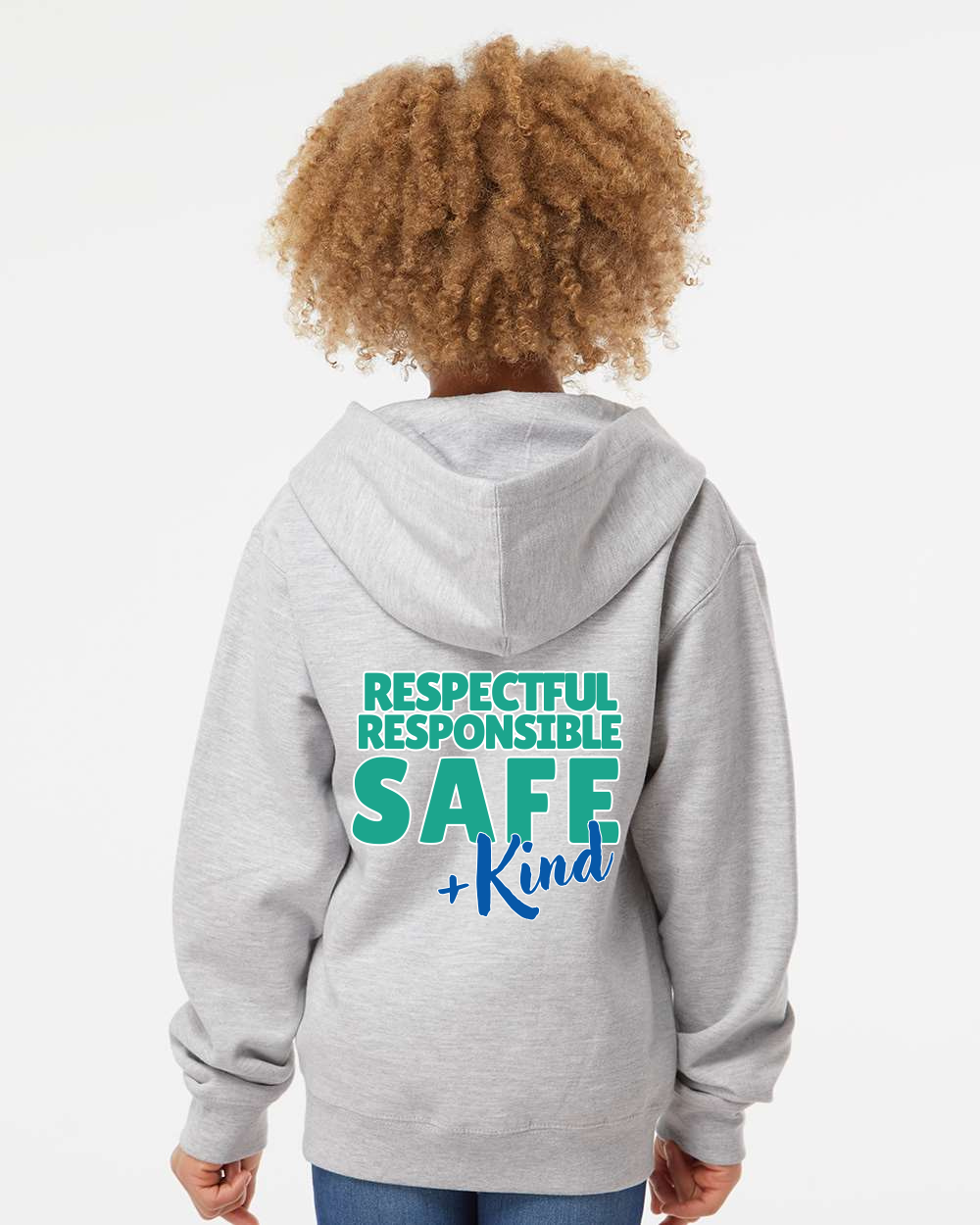 Youth CUSTOMIZED Wolfie Zip-up Hoodie