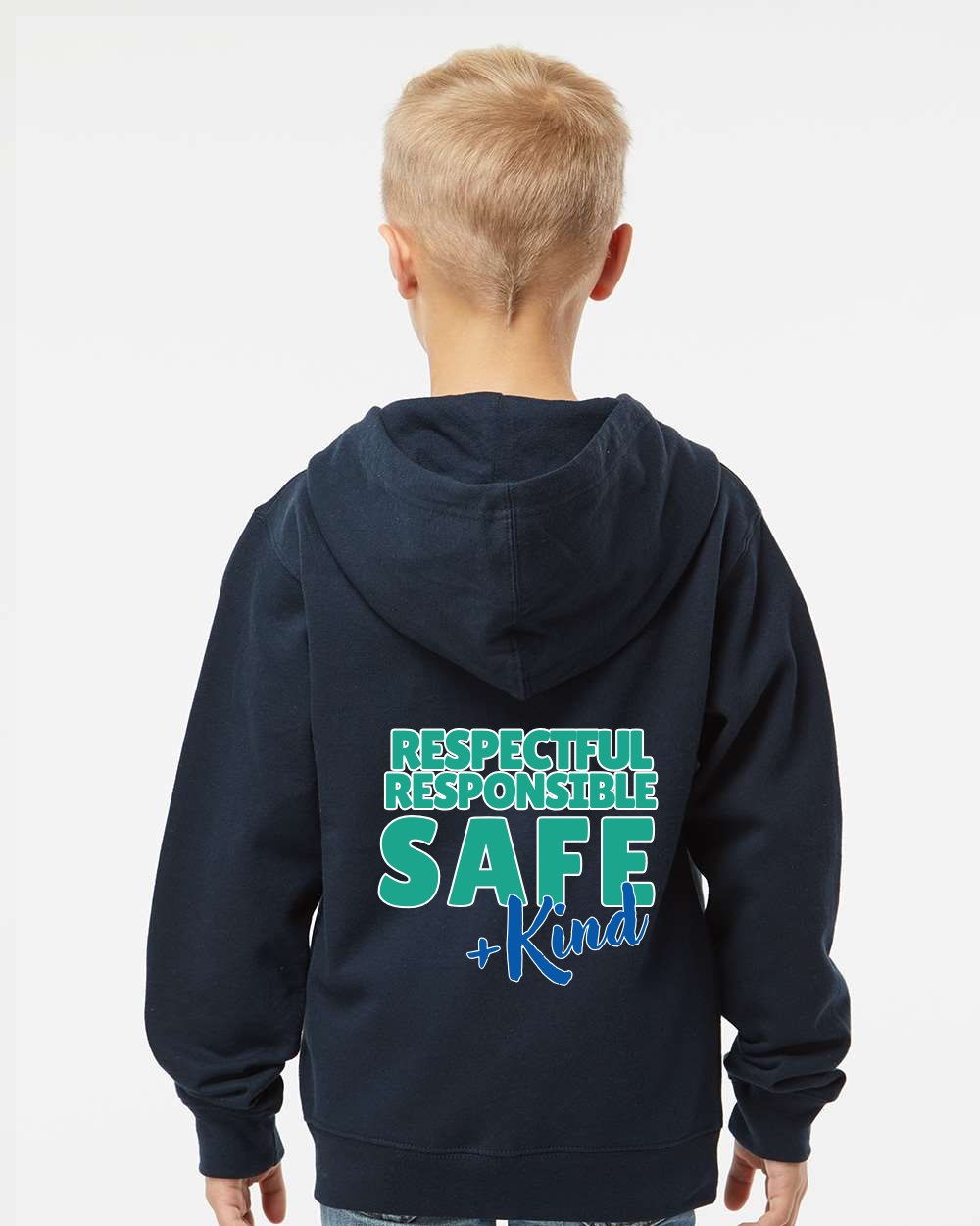 Youth CUSTOMIZED Wolfie Zip-up Hoodie