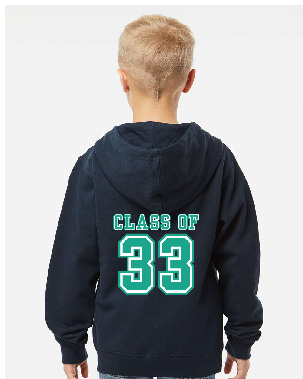 Youth CUSTOMIZED Wolfie Zip-up Hoodie