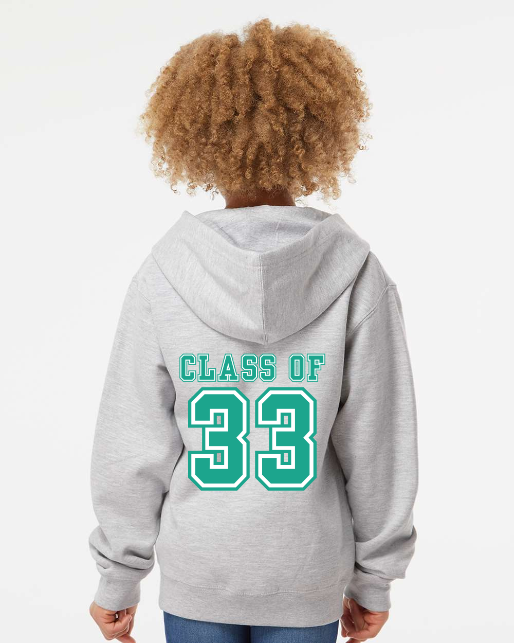 Youth CUSTOMIZED Wolfie Zip-up Hoodie